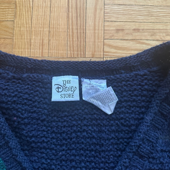 Vintage Disney Winnie The Pooh Knit Cardigan Sweater Large - Picture 3 of 9